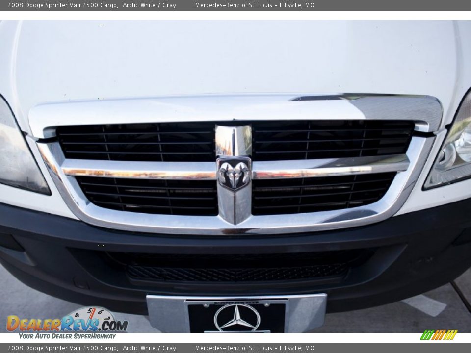 2008 Dodge Sprinter Van 2500 Cargo Arctic White / Gray Photo #11