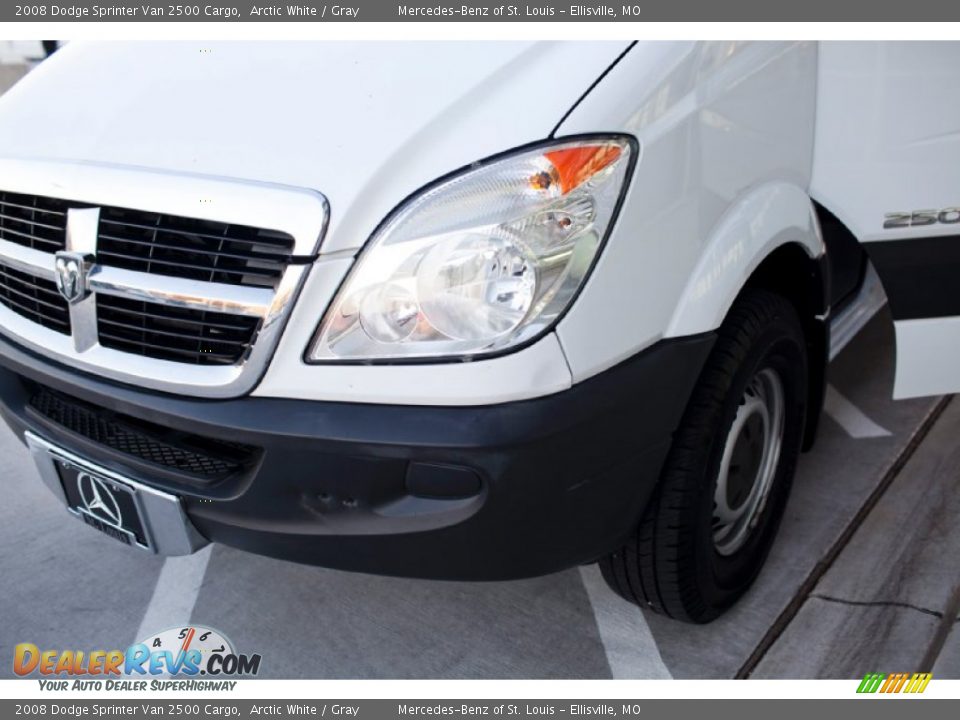 2008 Dodge Sprinter Van 2500 Cargo Arctic White / Gray Photo #12