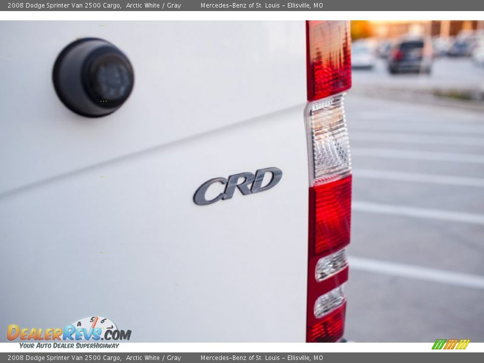 2008 Dodge Sprinter Van 2500 Cargo Arctic White / Gray Photo #14
