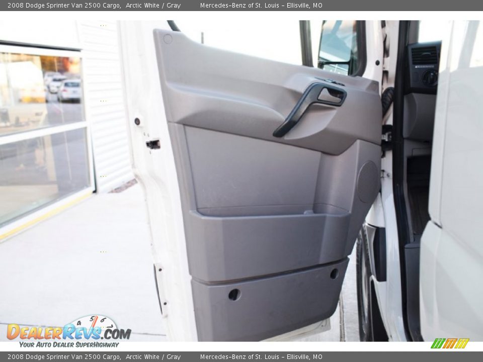 2008 Dodge Sprinter Van 2500 Cargo Arctic White / Gray Photo #16
