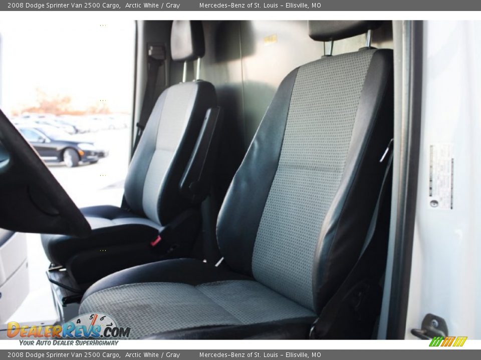 2008 Dodge Sprinter Van 2500 Cargo Arctic White / Gray Photo #19