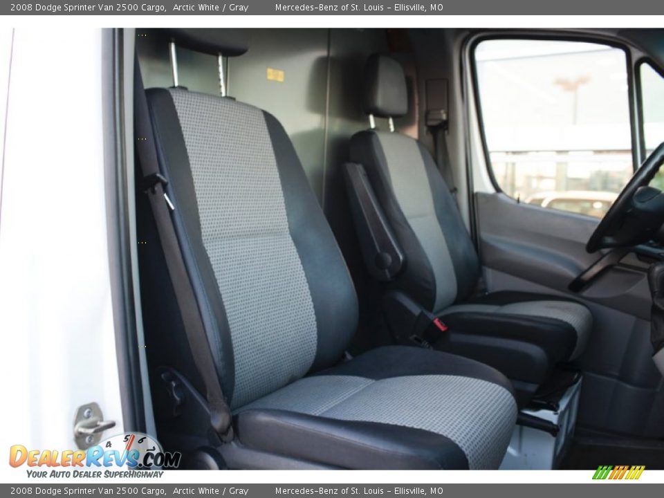 2008 Dodge Sprinter Van 2500 Cargo Arctic White / Gray Photo #20
