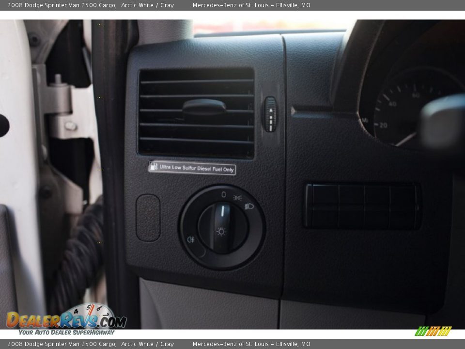 2008 Dodge Sprinter Van 2500 Cargo Arctic White / Gray Photo #21