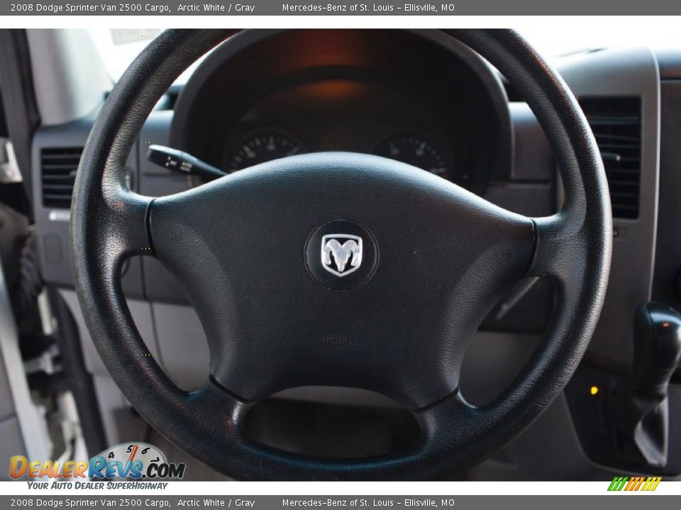 2008 Dodge Sprinter Van 2500 Cargo Arctic White / Gray Photo #22