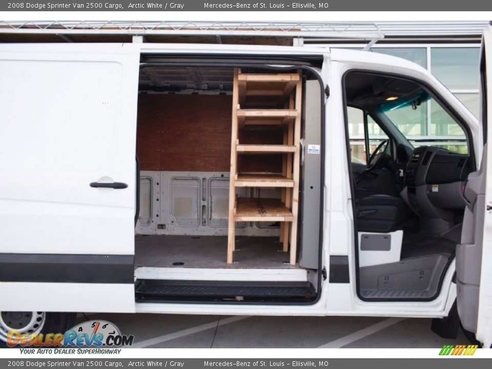 2008 Dodge Sprinter Van 2500 Cargo Arctic White / Gray Photo #27