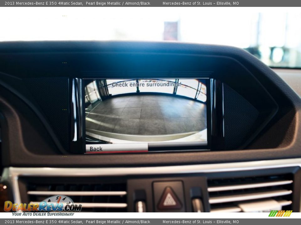 2013 Mercedes-Benz E 350 4Matic Sedan Pearl Beige Metallic / Almond/Black Photo #27