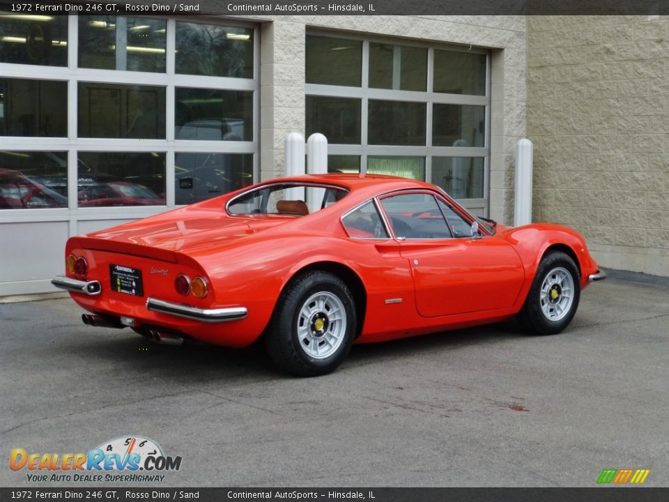 Rosso Dino 1972 Ferrari Dino 246 GT Photo #3