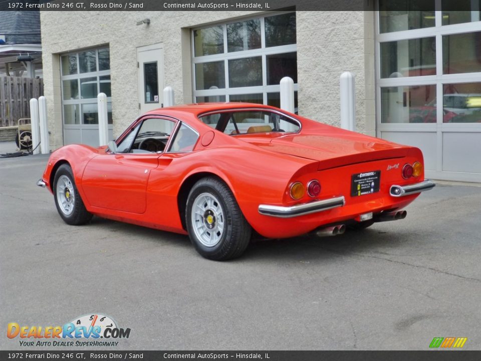 1972 Ferrari Dino 246 GT Rosso Dino / Sand Photo #7