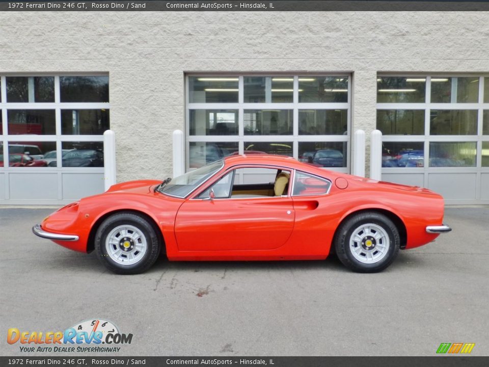 Rosso Dino 1972 Ferrari Dino 246 GT Photo #8