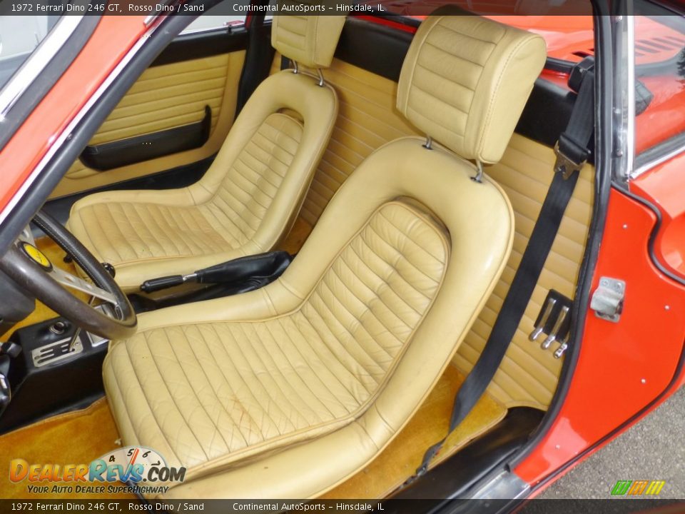 Front Seat of 1972 Ferrari Dino 246 GT Photo #14