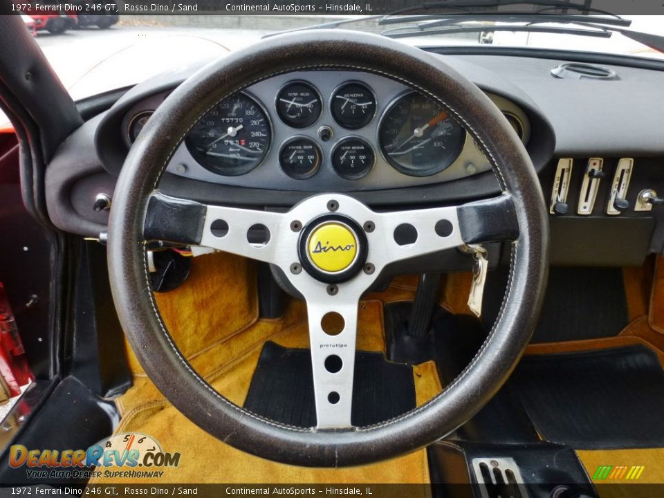 1972 Ferrari Dino 246 GT Steering Wheel Photo #16