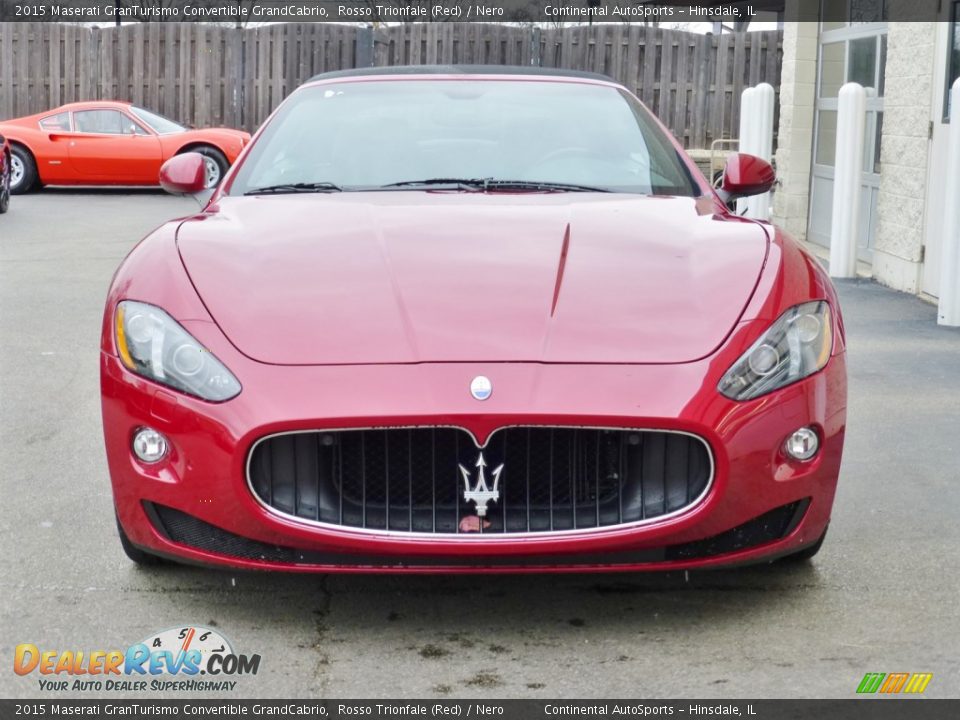 2015 Maserati GranTurismo Convertible GrandCabrio Rosso Trionfale (Red) / Nero Photo #2