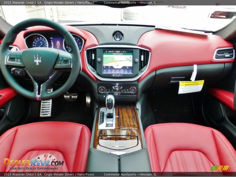Dashboard of 2015 Maserati Ghibli S Q4 Photo #8