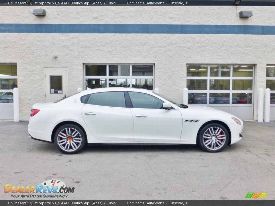 Bianco Alpi (White) 2015 Maserati Quattroporte S Q4 AWD Photo #4