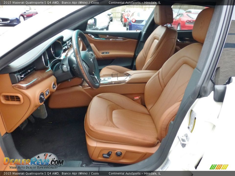 Cuoio Interior - 2015 Maserati Quattroporte S Q4 AWD Photo #7