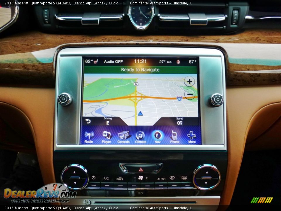 Navigation of 2015 Maserati Quattroporte S Q4 AWD Photo #9