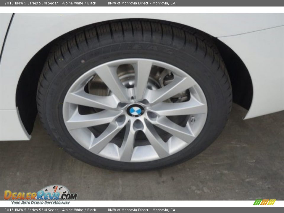 2015 BMW 5 Series 550i Sedan Wheel Photo #4