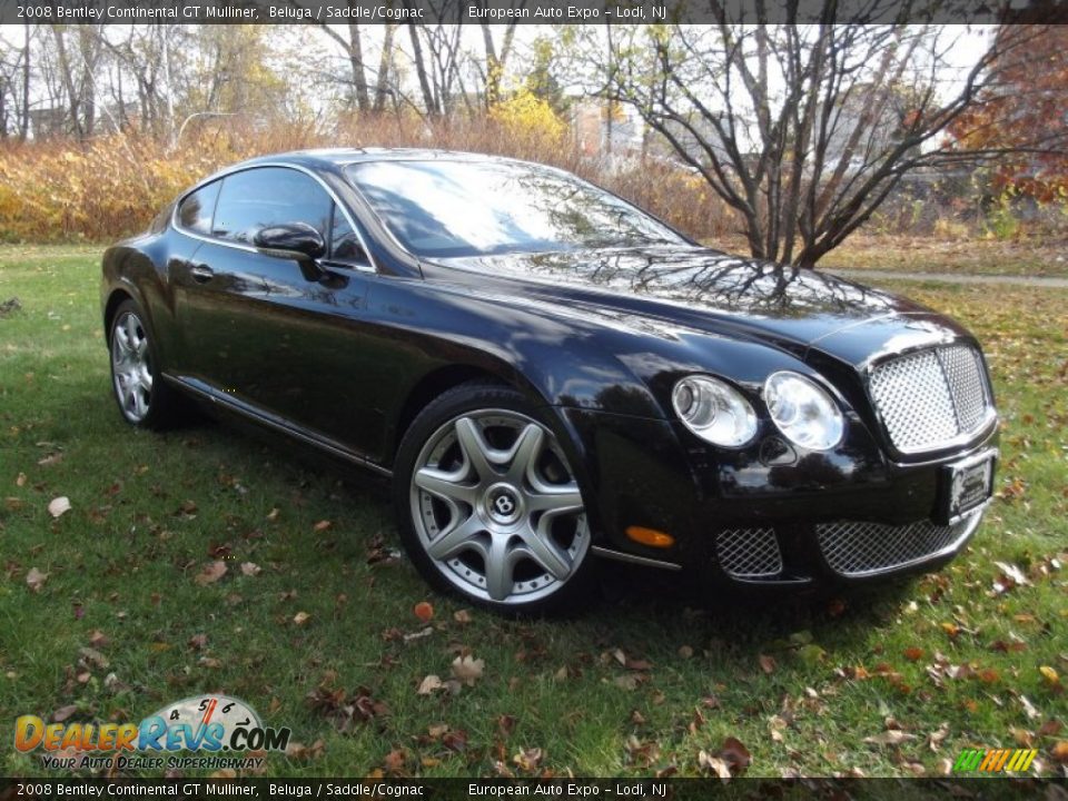 2008 Bentley Continental GT Mulliner Beluga / Saddle/Cognac Photo #2