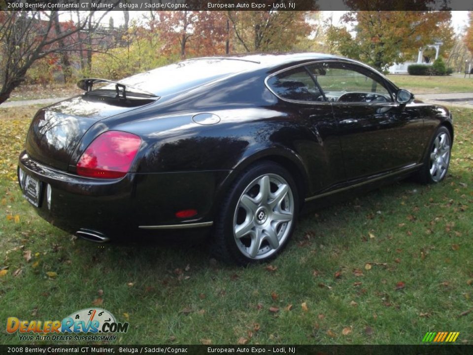 2008 Bentley Continental GT Mulliner Beluga / Saddle/Cognac Photo #4