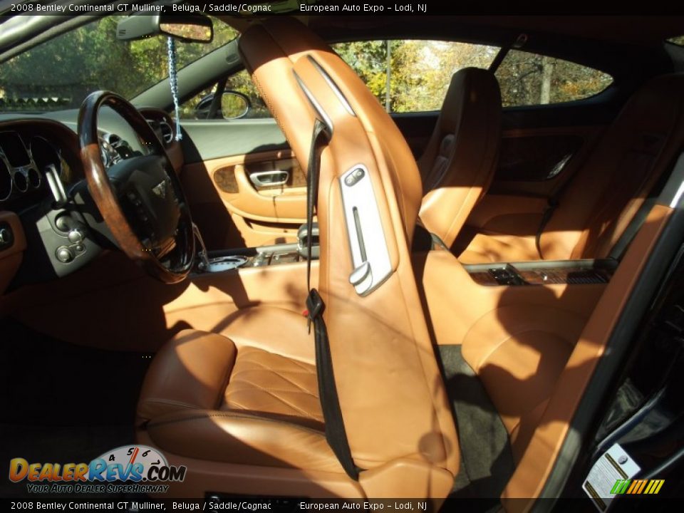 2008 Bentley Continental GT Mulliner Beluga / Saddle/Cognac Photo #10