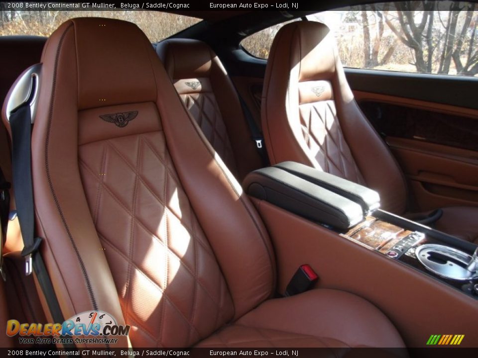 2008 Bentley Continental GT Mulliner Beluga / Saddle/Cognac Photo #13