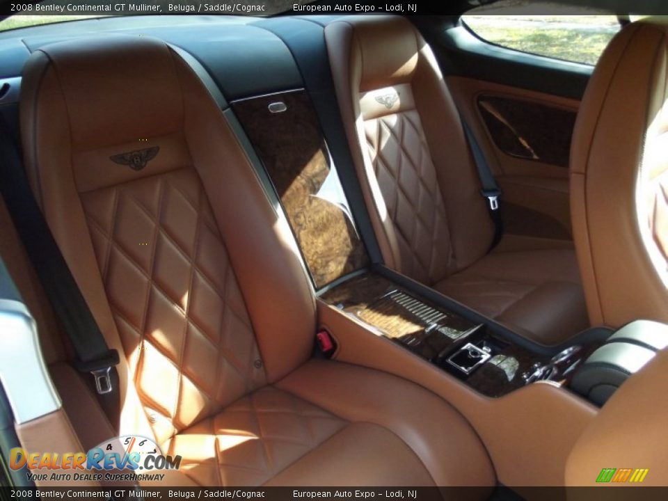2008 Bentley Continental GT Mulliner Beluga / Saddle/Cognac Photo #14