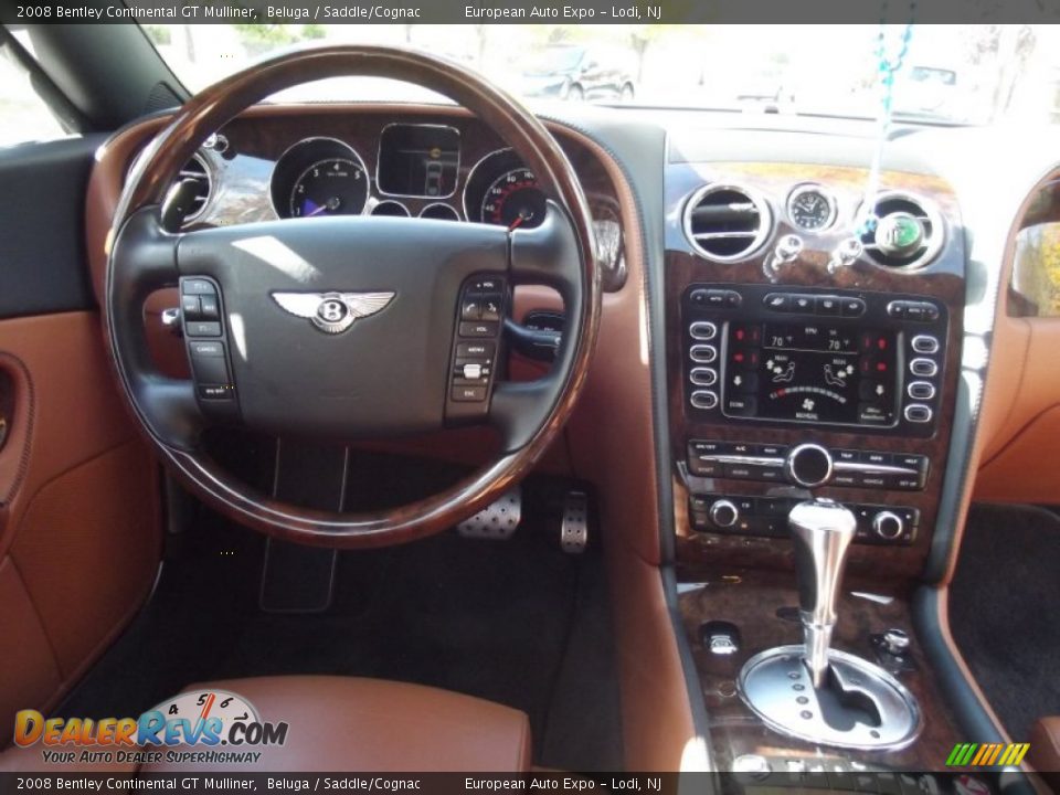 2008 Bentley Continental GT Mulliner Beluga / Saddle/Cognac Photo #15