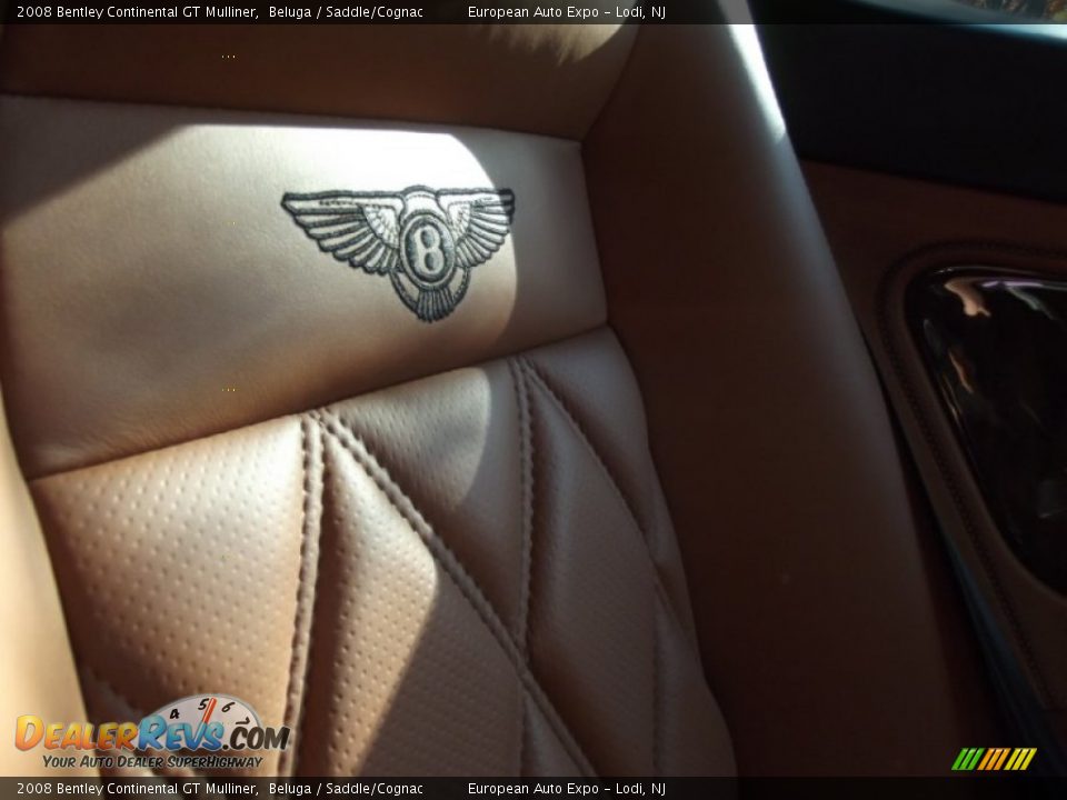 2008 Bentley Continental GT Mulliner Beluga / Saddle/Cognac Photo #19