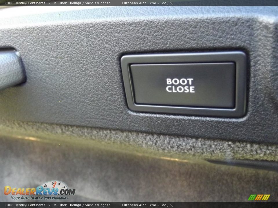 2008 Bentley Continental GT Mulliner Beluga / Saddle/Cognac Photo #21