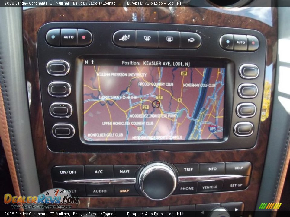 2008 Bentley Continental GT Mulliner Beluga / Saddle/Cognac Photo #28