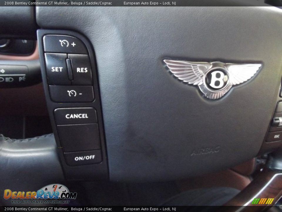 2008 Bentley Continental GT Mulliner Beluga / Saddle/Cognac Photo #31