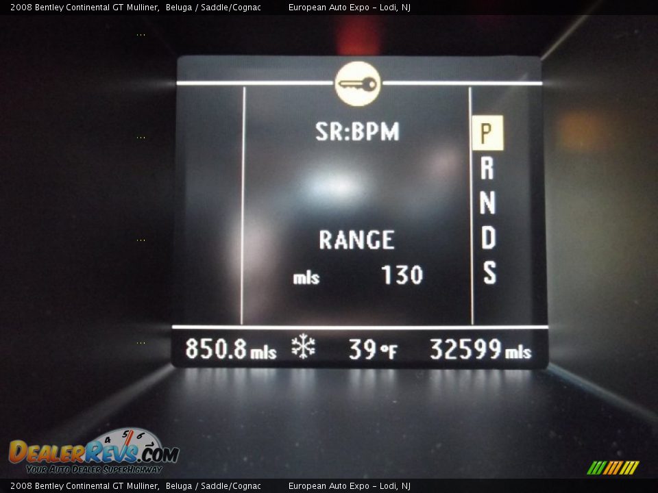 2008 Bentley Continental GT Mulliner Beluga / Saddle/Cognac Photo #33