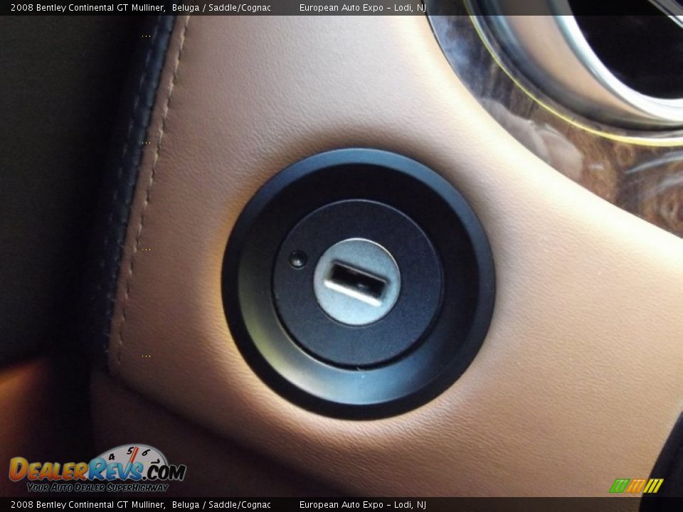 2008 Bentley Continental GT Mulliner Beluga / Saddle/Cognac Photo #34