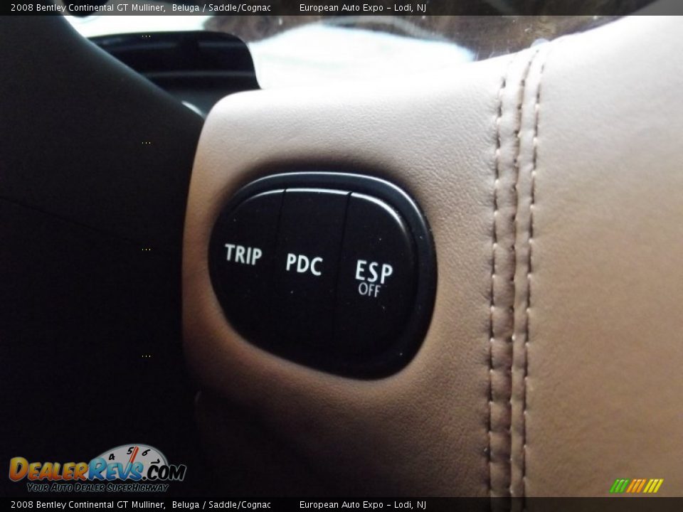 2008 Bentley Continental GT Mulliner Beluga / Saddle/Cognac Photo #36