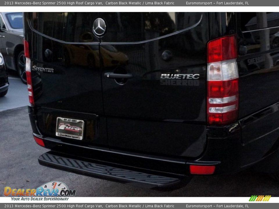 2013 Mercedes-Benz Sprinter 2500 High Roof Cargo Van Carbon Black Metallic / Lima Black Fabric Photo #10