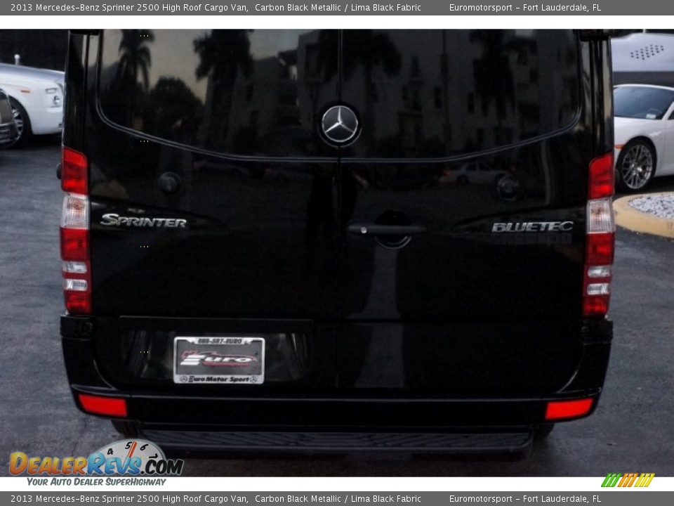 2013 Mercedes-Benz Sprinter 2500 High Roof Cargo Van Carbon Black Metallic / Lima Black Fabric Photo #14