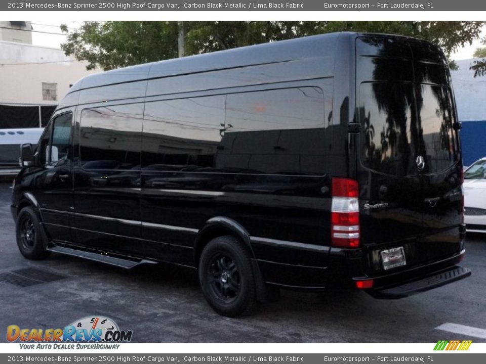 2013 Mercedes-Benz Sprinter 2500 High Roof Cargo Van Carbon Black Metallic / Lima Black Fabric Photo #15