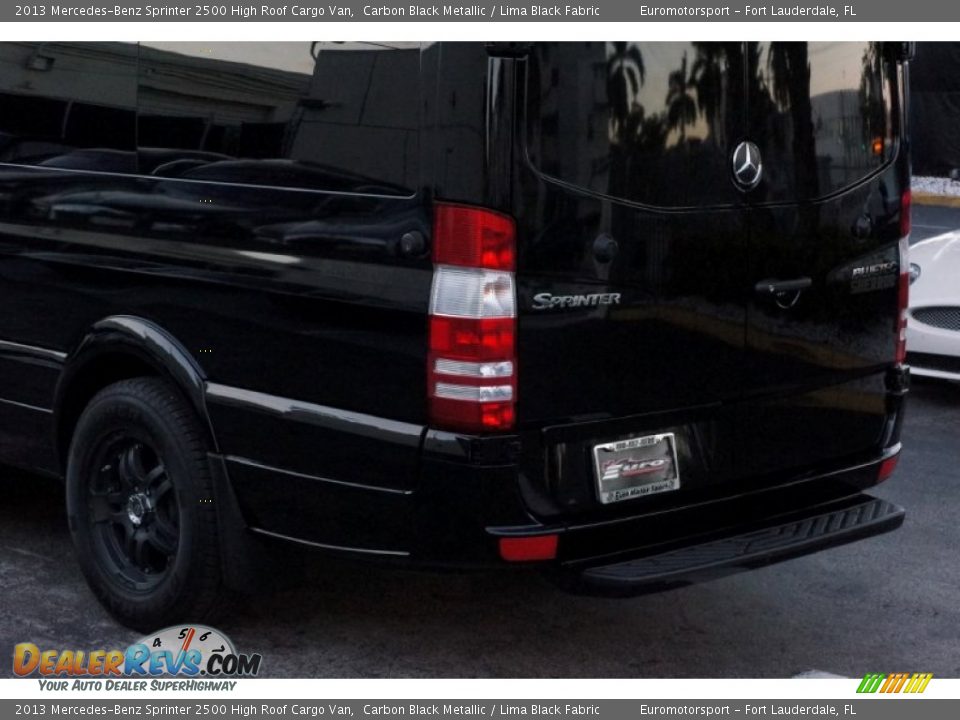 2013 Mercedes-Benz Sprinter 2500 High Roof Cargo Van Carbon Black Metallic / Lima Black Fabric Photo #16