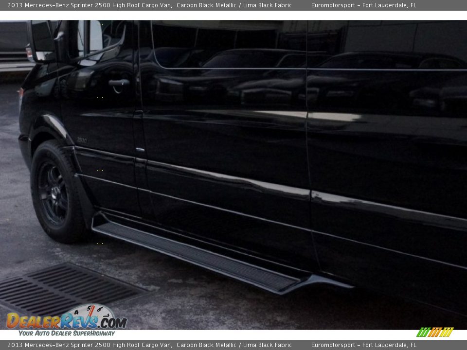 2013 Mercedes-Benz Sprinter 2500 High Roof Cargo Van Carbon Black Metallic / Lima Black Fabric Photo #18