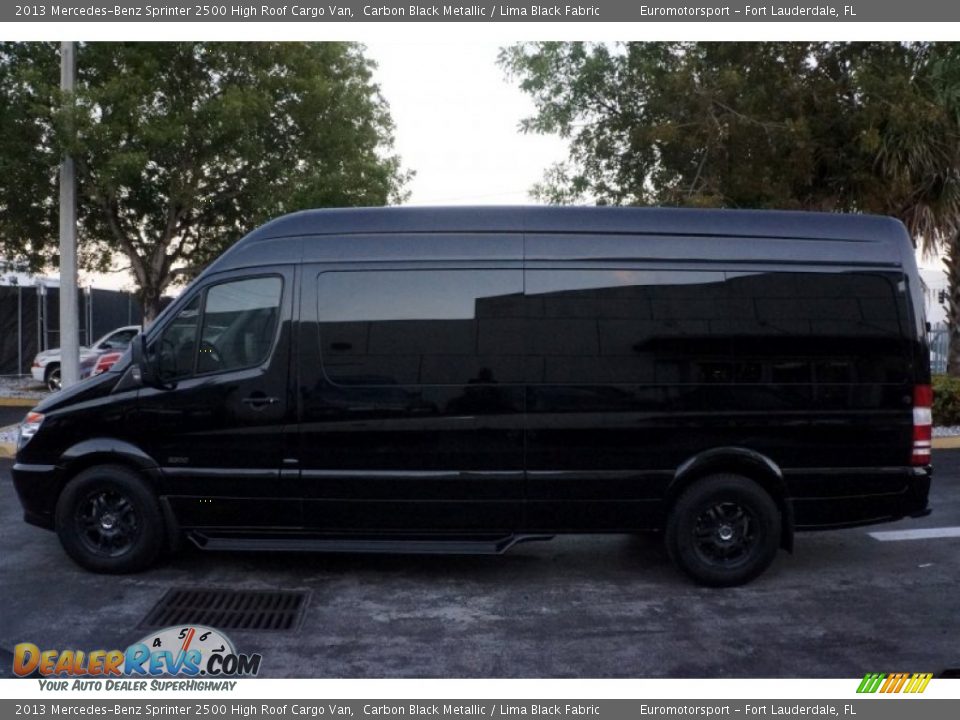 2013 Mercedes-Benz Sprinter 2500 High Roof Cargo Van Carbon Black Metallic / Lima Black Fabric Photo #20