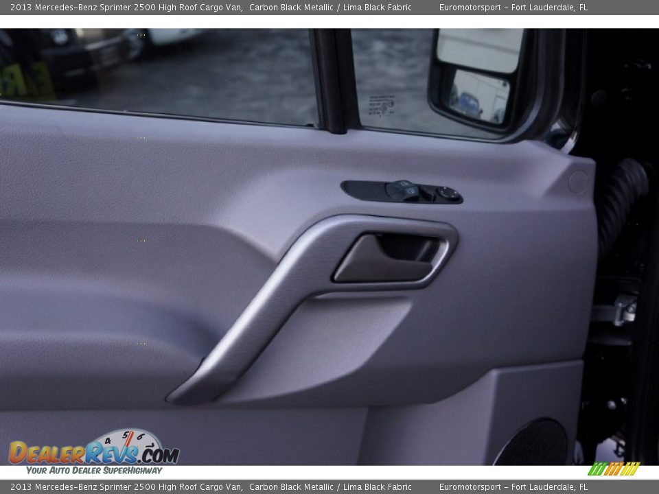 2013 Mercedes-Benz Sprinter 2500 High Roof Cargo Van Carbon Black Metallic / Lima Black Fabric Photo #31