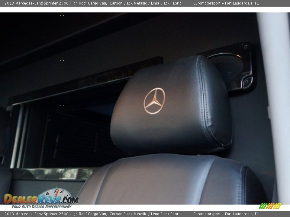 2013 Mercedes-Benz Sprinter 2500 High Roof Cargo Van Carbon Black Metallic / Lima Black Fabric Photo #37