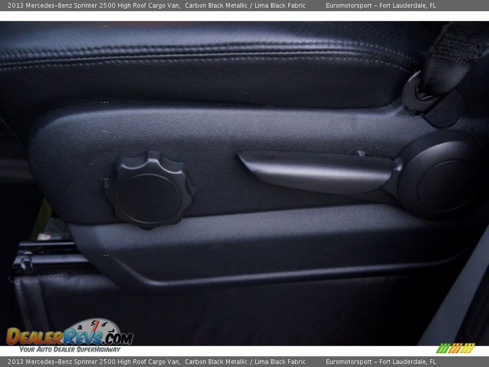 2013 Mercedes-Benz Sprinter 2500 High Roof Cargo Van Carbon Black Metallic / Lima Black Fabric Photo #38