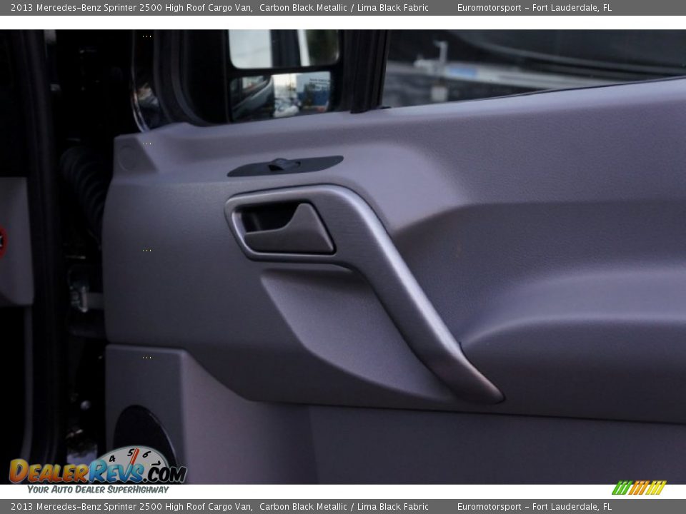 2013 Mercedes-Benz Sprinter 2500 High Roof Cargo Van Carbon Black Metallic / Lima Black Fabric Photo #42