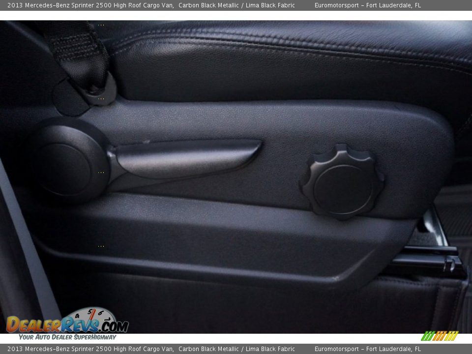 2013 Mercedes-Benz Sprinter 2500 High Roof Cargo Van Carbon Black Metallic / Lima Black Fabric Photo #48