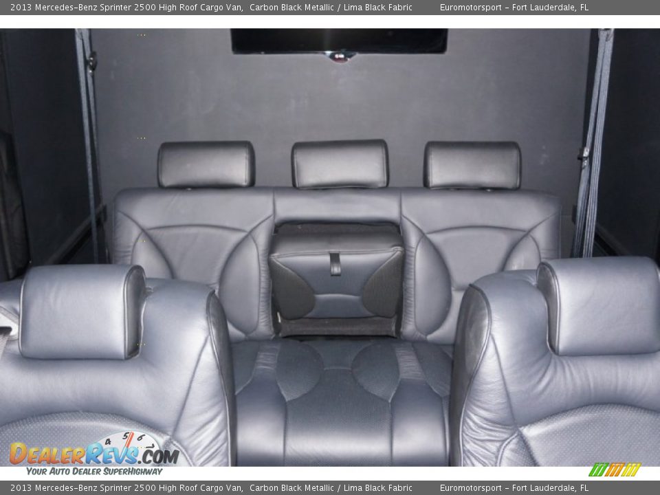2013 Mercedes-Benz Sprinter 2500 High Roof Cargo Van Carbon Black Metallic / Lima Black Fabric Photo #57