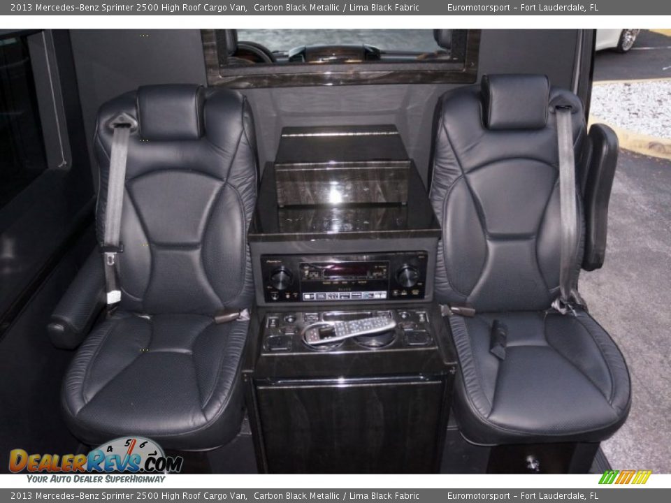 2013 Mercedes-Benz Sprinter 2500 High Roof Cargo Van Carbon Black Metallic / Lima Black Fabric Photo #62