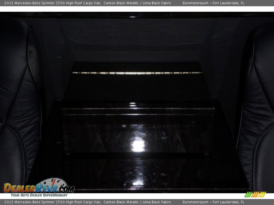 2013 Mercedes-Benz Sprinter 2500 High Roof Cargo Van Carbon Black Metallic / Lima Black Fabric Photo #64