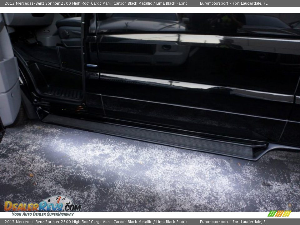 2013 Mercedes-Benz Sprinter 2500 High Roof Cargo Van Carbon Black Metallic / Lima Black Fabric Photo #81