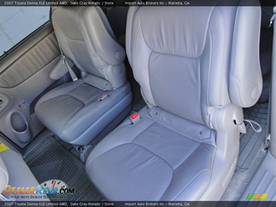 2007 Toyota Sienna XLE Limited AWD Slate Gray Metallic / Stone Photo #11